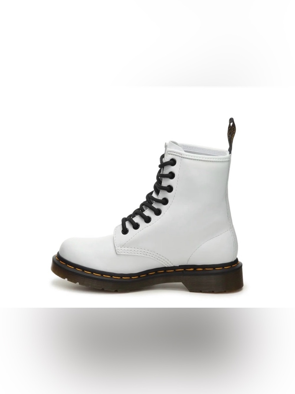 Dr. Martens 1460 White Smooth Leather
Platform Boot - Picture 2 of 6